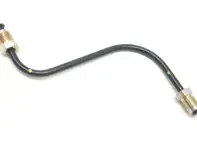 Vordere Bremsleitung vom Bremssattel zum flexiblen Bremsschlauch. Porsche 911 1969–1973 / 914 - 90135560400, 91435560303, 91435560304
