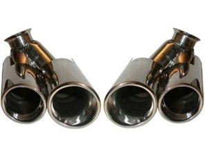 Tubi di scarico di scarico Design a 4 tubi. Porsche 996 08/2001>> - 96912S, 96.912S, 1620703610, 99611105302, 99611105304, 99611105303, 99611105402, 99611105404, 99611105403 - 96.912S, 1620703610