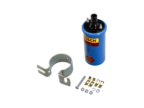 Bobine d'allumage 12 V. Porsche 356 1600/S/S90 / 912, carrosserie bleue d'origine. - 61660210900, 043905115c, 92860250200 - 9220081083