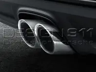 Colas de Escape Sport PLATA. Porsche 718 (982) Boxster / 718 (982) Caimán - 98104420010