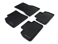 Gummi-Innenfußmatten. Porsche 95C (H2) Macan Electric LHD - Linkslenker - 95C044001