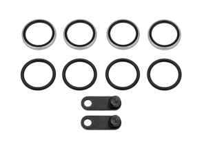 Kit de cache-poussière et joint pour piston d'étrier de frein arrière. Porsche 928 S4 / 928 GTS / 928 GT / 944 Turbo - 95135291901, 95135291900