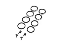 Rear Brake Caliper Piston Dust Cap and Seal Kit. Porsche 928 S4 / 928 GTS / 928 GT / 944 turbo - 95135291901, 95135291900
