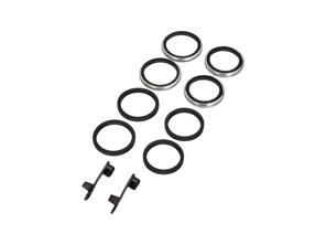 Kit de cache-poussière et joint pour piston d'étrier de frein arrière. Porsche 928 S4 / 928 GTS / 928 GT / 944 Turbo - 95135291901, 95135291900