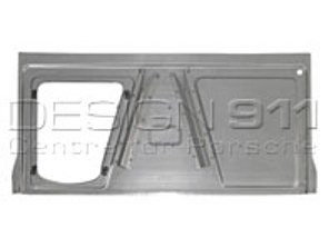 Plaque VIN du cadre avant, avec renforts centraux. Porsche 356 T1-T2 - 35649655, PP158, P158
