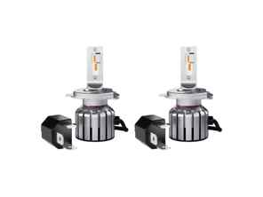 Warmweißes LED-Retrofit-Lampenset H4 HL VINTAGE. Passend für Porsche 911 / 964 / 924 / 944 / 968 / 928 / 914 - 99963120290 - 64193DWVNT-2MB