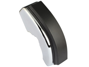 Frontstoßstange Chrom Overider (Hupe) mit Gummi. Porsche 911 1965-73 - 91150501700, 91150501800, 91150501703, 91150501803 - PS5901, PS5902, 9315, 9316, 1684100376, 1684100386