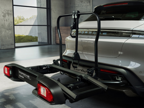 Rear bicycle carrier. Porsche Taycan Cross Turismo / Sport Turismo (USA / Canada spec) - 9J0813601A