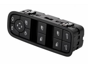 Pannello interruttori portiera conducente - Comandi alzacristalli, specchietti e portellone posteriore. Porsche 971.2 Panamera / 9YA Cayenne - 971959858GHUO - 67417