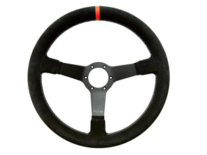 Volante Eau Rouge Track scamosciato con indicatore arancione 350mm. Porsche911/964/993/924/944/968/928 - 74104