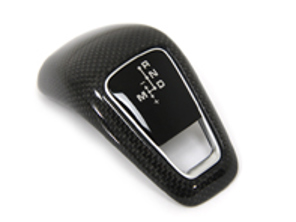 Sportschaltknaufabdeckung, Carbon / Schwarz. Porsche Cayenne (9YA) - 9Y0713139
