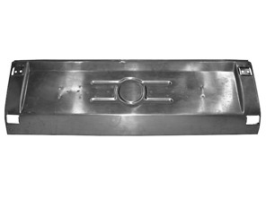 Heckstoßstangenteil / Kennzeichenhalter Aluminium. Porsche 911 1966-73 - 90150502320, 591095, 1680600400, 591095ALU, 1680600406 - 1680600400