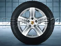 18' Cayenne S III lichtmetalen velgen & winterbanden Origineel Porsche - 95804460061, 95804460001, 95804460002, 95804460062