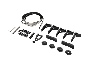 Adaptersatz zur Montage des Frontspoilers 991.1 an 987.2 Boxster / Boxster S - 99150552501 - 987.2_ADK