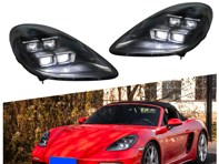 LED-Scheinwerfer-Upgrade – HD-Matrix-Design – für Links- und Rechtslenker Porsche 718 (982) Boxster / Cayman ab 2017>> - 98204490011 - 982925019/20LL