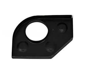 Beugel voor verwarmingsbuis. Porsche 356 Pre A / 356A - 64450126205, 64450126105, 35649131, 356 49131, 35649132, 356 49132 - PP109L, PP109R