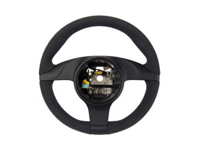 Volante imbottito in alcantara nera. Porsche 997 / 987 Boxster / 987 Cayman - 99704440212, 99704440213, 99704440218