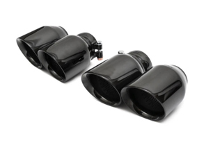 Terminali Fabspeed Deluxe Quad Style, Nero Satinato. Porsche E3 Cayenne S 2.9L 2019>> - 9Y0253823A, 9Y0253823BM, 9Y0253823BQ, 9Y0253823B, 9Y0253823EM, 9Y0253823EQ, 9Y0253824DD, 9Y0253824DS, 9Y0253824EA, 9Y0253824DN, 9Y0253824DT, 9Y0253824EB, FS.POR.E3S.DLTB - FS.POR.E3S.DLTB
