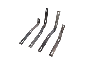 Jeu de supports de pare-chocs arrière. Porsche 356B / 356C - 64450523105 - JG.231.05