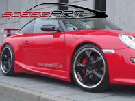 Ontwerp AeroKit-pakket SpeedArt TTR. Porsche 997 2004-08