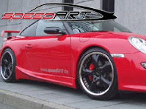 Ontwerp AeroKit-pakket SpeedArt TTR. Porsche 997 2004-08