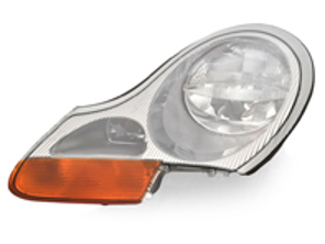 Stirnlampe, Bernstein. Porsche 996 1998 LHD Autos - 99663115304, 99663115404