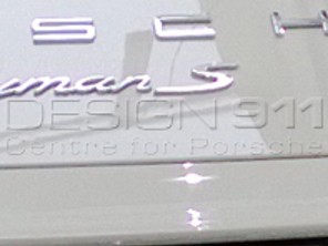 Stemma 'S' per Porsche 981C Cayman S 2015>> - 98155924500