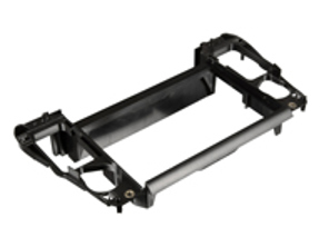 Telaio di supporto per rivestimento centrale plancia. Porsche 996 del 2002 - 9965522311301C, 99655223113