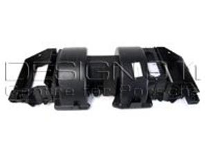 Parte superior de la carcasa del motor del ventilador de aire acondicionado. Porsche 968 - 94457210502, 94457210501