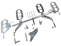 Koppelingsset voor dubbele Weber IDF carburateurs - 9900429500