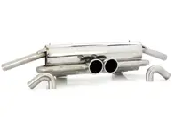Auspuff Schalldämpfer Sportanlage DesignTek für Porsche Boxster 986 - 99611112106, 99611112107, 99611114105, 99611114111, 99611114202, 99611114211, 99611115101, 99611115202