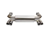 Terminale di scarico / Silenziatore Titanium DesignTek per Porsche 996 Turbo - 99611102775, 99611102776