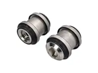 Kit de bujes para brazo de arrastre trasero/portaruedas (juego de 2). Porsche 964 Carrera y Turbo (1989-1994) - 96433102100, 96433102200, 96533102100, 96533102200, 96533102103, 96533102203 - URO-012861