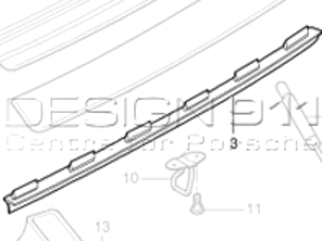 Junta de tapa trasera. Porsche 997.2 C4/C4S - 99751261102
