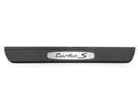Seuil de porte en noir pour Porsche 996 Turbo S - 99655130307A03