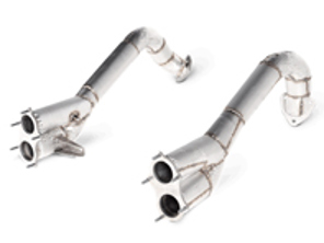 Akrapovic Verbindungsrohrsatz (Titan) für Porsche 718 Cayman GT4 / Spyder - OPF/GPF >>02/2020 - 982254351L, 982254351AA, 982254350L