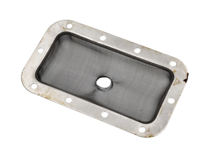 Écran de carter d'huile avec trou de 16 mm. Porsche 356 / 912 - 61610138000 - 616 101 380 00