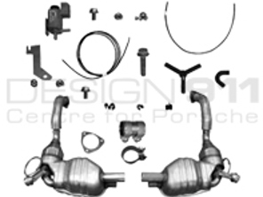 Uitlaatdemper / Demper Sport VALVETRONIC voor Boxster 987 / Cayman - 98704420001, 99761290501