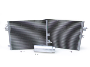 Kit condensatore radiatore aria condizionata (aria condizionata). Porsche 986/996 - 99657311100, 99757391101, 94457314301, 99970743441, 99970726240