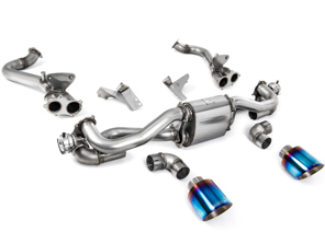 Milltek GPF 旁通运动型排气管，搭配钛合金 GT-115 饰件。适用于保时捷 718 Cayman GT4 / Boxster GTS 4.0L - 982251053E, 982251053K, 982251053F, 982251053H, 982251053D, 982251053G, 982254351B, 982254351L, 982254351AA, 982254351P, 982254351R, 982254350B, 982254350L, 982254350AA, 982254350P, 982254350R - SSXPO165