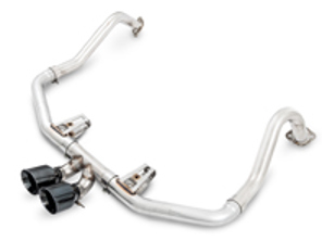 Ligne d'échappement AWE Track edition avec embouts noirs pour Porsche 718 Boxster / Cayman - 3010-33048, 3010