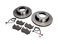 REAR Brake Pads and Brake Disc Package Porsche 987 Boxster / 987C Cayman - 98735240101, 98735293903, 98761267601, 98735240101BRE, 98735293903BRE