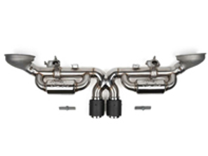 Système d'échappement cat-back Fabspeed Valvetronic Nordschleife pour Porsche 992 GT3 / GT3 RS / Speedster - 9GT251052F, 9GT251052G, 9GT251052D, 9GT251052H