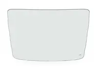 Rear window glass. Porsche 911F 1965-68 Coupe - 90154510120, 90154510121