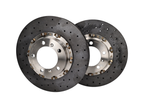 Vervangingsremschijvenset van koolstofkeramiek voor. Porsche 997 - 99635103103, 98135103101, 99635103203, 98135103201, 99635103104, 99635103204, 99735103100, 99735103200 - ST-K-1059
