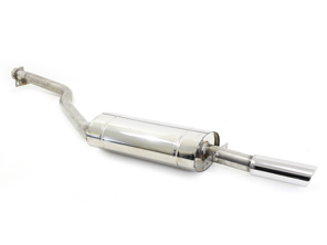 Échappement arrière, sport, en acier inoxydable. Porsche 924S / 944 - 94411108301, 92.440S, 1620613200