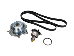 Kit pompa acqua, cinghia e termostato. Porsche 718 Boxster S / GTS 2.5ltr / 718 Cayman S / GTS 2.5ltr - 9A210605002, 9A210605001, 9A210605003, 9A110622603, 9A110622602, 9A712111000, 0PB121110A, 0PB121688, 9A210222500