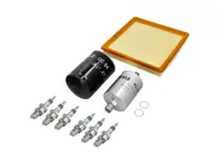 Motor-Wartungskit – Luft-/Kraftstoff-/Ölfilter, Zündkerzen und mehr – für Porsche 911 3,2 l Carrera 1984–1989 - 93010776401, 93010776403, 92811025304, 92811025307, 93011039300, 99917015790, 90012311830, 91110095602, 00004400204