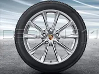 19' 718 Boxster S Jantes en alliage et pneus d'hiver Porsche d'origine pour 718 Boxster/Cayman - 98204460004, 98204460014, 98204460008, 98204460018