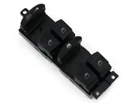 Commutateur de commande de vitre de porte côté conducteur. Porsche 955 / 957 Cayenne - 95561315602, 95561315601